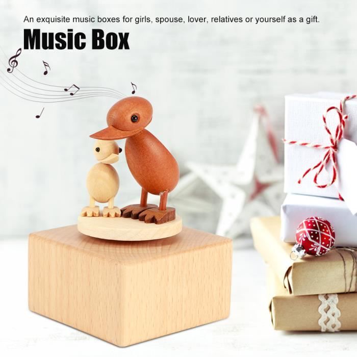 Porte-clés En Bois Canard - Dans Sa Boîte Cadeau - Fait Main - Onwomania