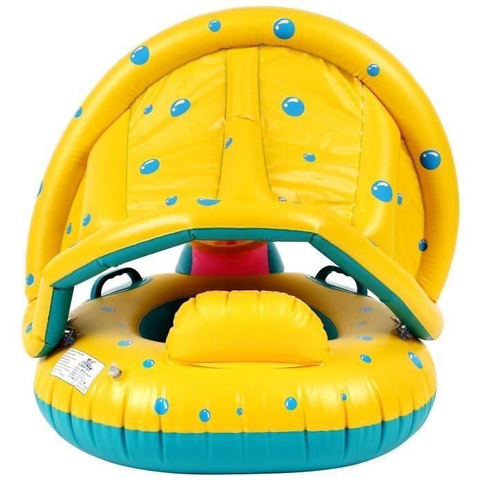 Bouée pour bébés, bouée, bouée, pour enfants de 3 à 36 mois (bleu, S