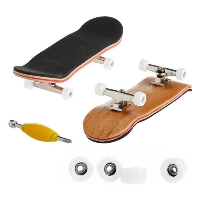 Ensemble 18 Pièces Finger Skateboard, Vélo, Balançoire, Outils – Mini Jouets Doigts Réalistes