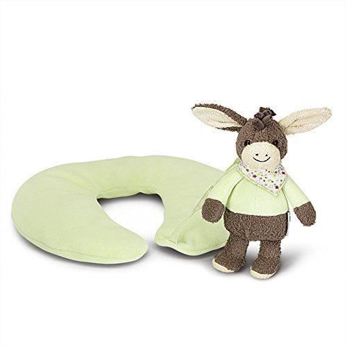Serviette De Bain à Capuche Sterntaler - Taille 100x100 Cm - Vert Clair - Motif Âne Brodé - Éponge Douce Pour Enfant