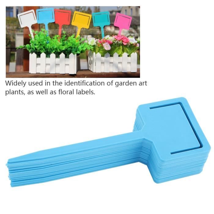 300 étiquettes De Plantes Réutilisables PVC - Imperméables, Avec Ficelle - Pour Marquage Jardin, Serre, Pots