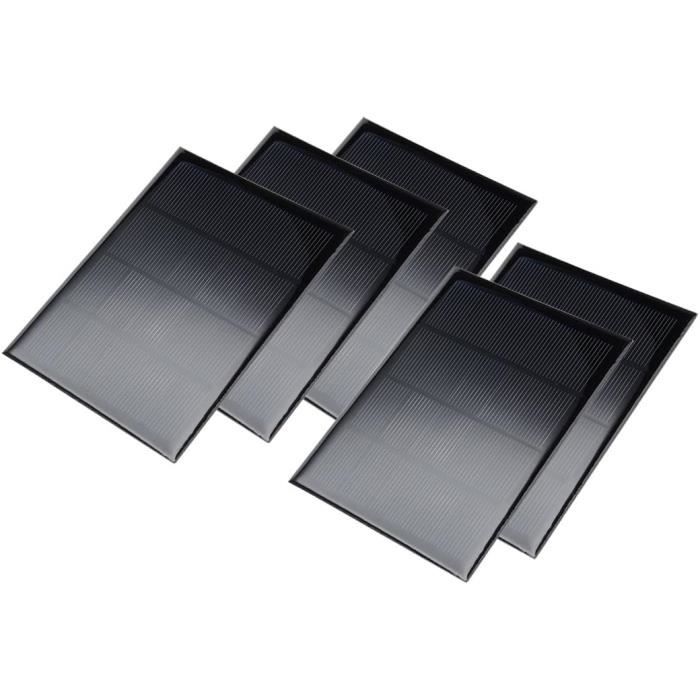 Mini Panneau Solaire Rond 6V 80mm - Lot De 4 Cellules Solaires Pour Projets DIY, Jardin Et Maison