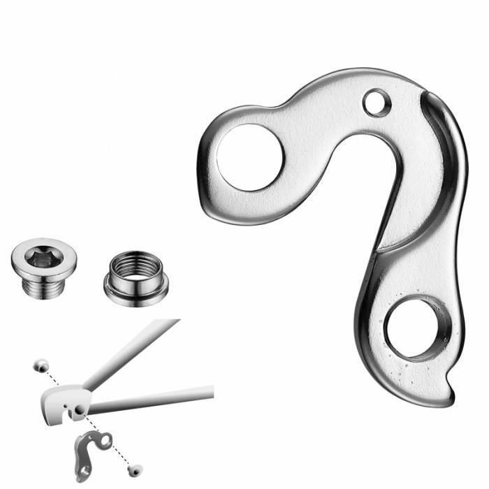 Patte de dérailleur GH-090 - UNION - Mixte - A monter soi-même - Gris