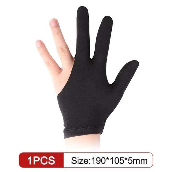 Gants De Billard à 3 Doigts – Unisexe Hommes/Femmes – Élasthanne Respirant – Couleurs Assorties