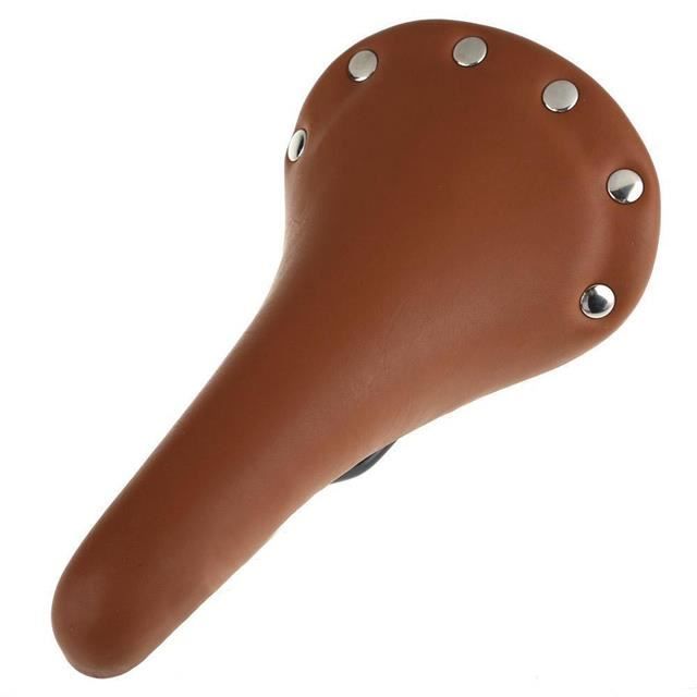 Selle De Vélo, Coussin De Vélo De Selle De Bicyclette En Cuir Pu