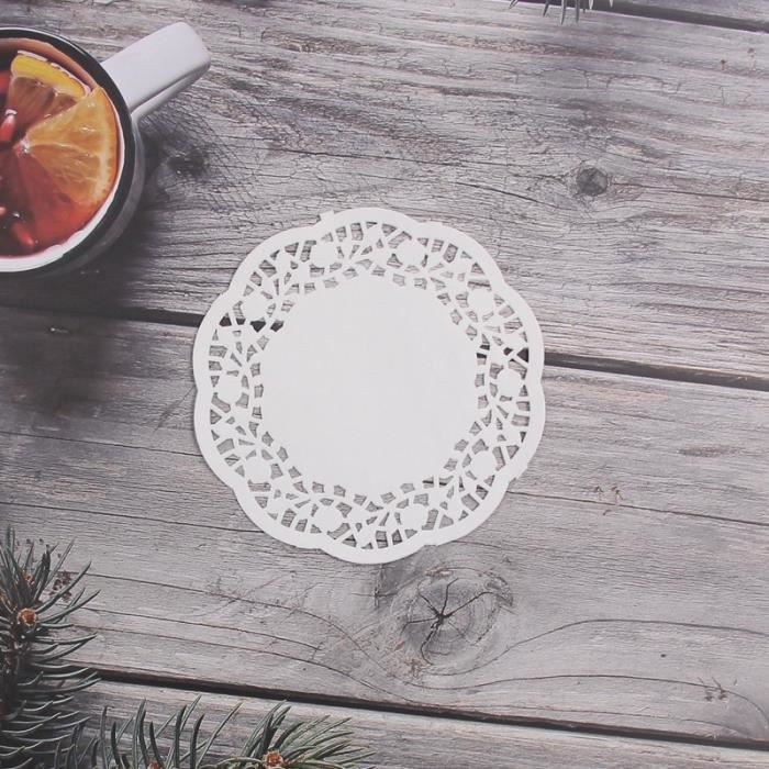 250 Napperons En Papier Dentelle - Set De Tailles Variées Pour Gâteaux, Mariage, Décoration
