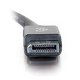 C2G Câble adaptateur DisplayPort mâle vers DVI-D mâle à liaison simple de 2 M - Noir, 2 m, DisplayPort, DVI-D, Mâle-Mâle-1