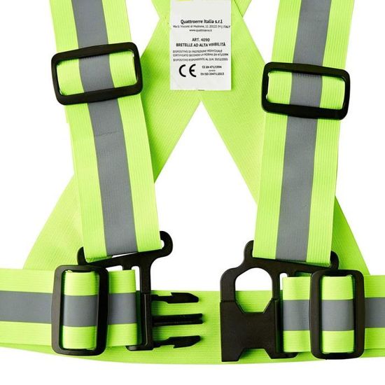 Lot De 6 Bandes Réfléchissantes Pour Pantalon De Vélo – Vert, Longueur 40 Cm, Visible à 100 M - 7