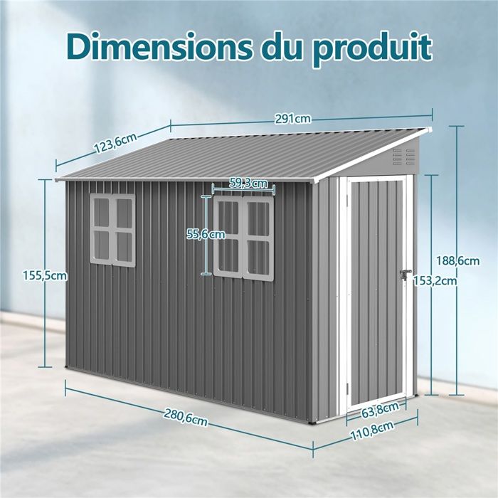 Abri De Jardin Adoss