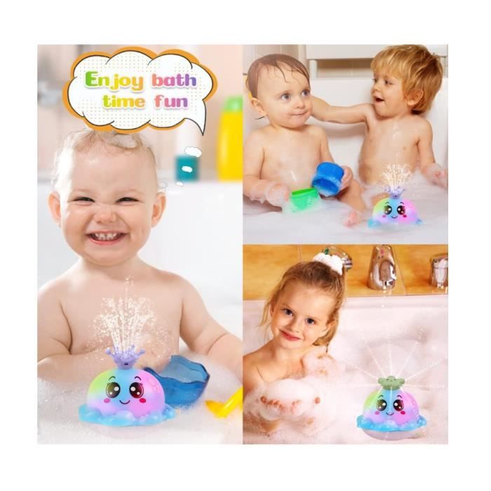 Jouets de bain pour bébé, Ensemble de jouets de baignoire de pêche avec  canne à pêche et filet de pêche, jouet de piscine de piscine horlogerie  jouets de piscine pour bébé et
