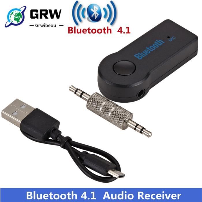 Adaptateur Bluetooth 5.0, transmetteur, Jack pour voiture