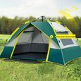 Tente extérieure automatique à ouverture rapide tente de camping étanche à la pluie multi-personnes camping tente à quatre côtés-2