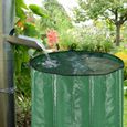 LZQ Réservoir Récupérateur d'eau de pluie pliable Collecteur d'eau de pluie avec Vanne de vidange, crépine, etc. - 200 L-2