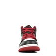 Baskets Nike Air Jordan 1 Mid - Homme - Blanc - Lacets - Cuir-2