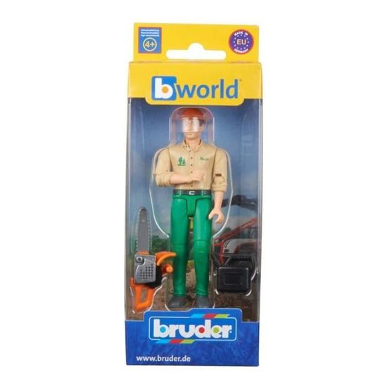 BRUDER - 60030 - Figurine bucheron avec accessoires forestiers - Cdiscount  Jeux - Jouets