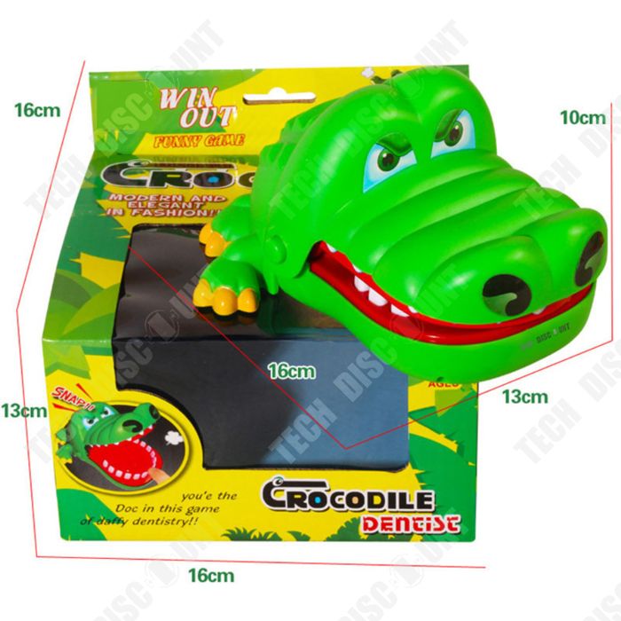 Jeu De Société Crocodile Dentiste - Jouet D'action Et De Réaction Pour Enfants, Famille, Fêtes - 2