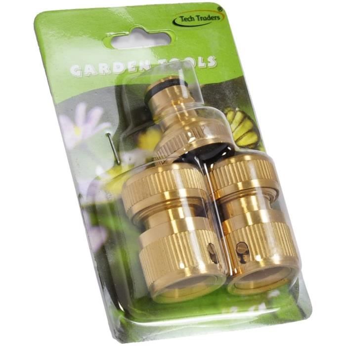 Assortiment 24 Bouchons Filetés Laiton NPT Mâles - Taille 1/8", 1/4", 3/8", 1/2" - Avec Téflon