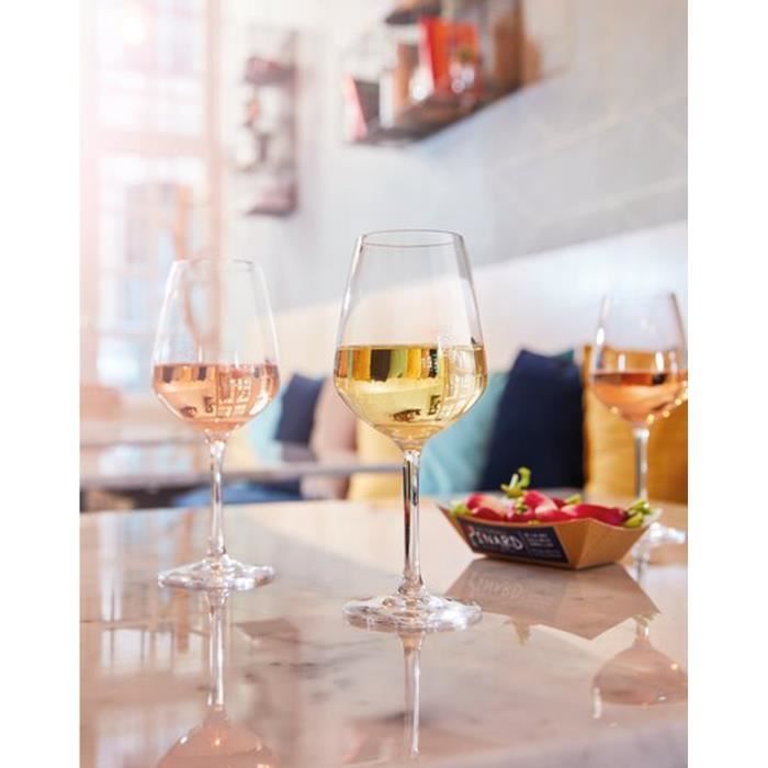 Lot De 6 Verres à Vin Rouge 0,25 L Pour Vin Rouge, Blanc, Vin Rouge