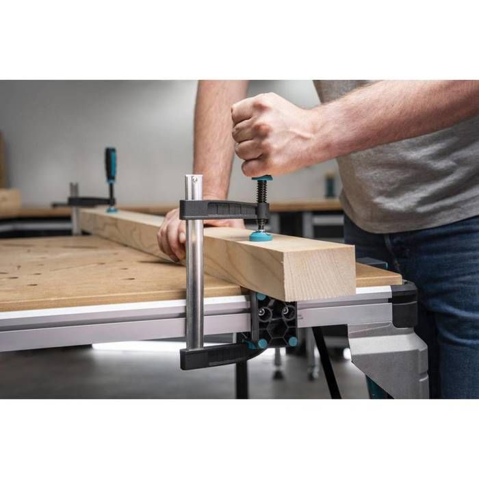 Serre-joints à Vis Wolfcraft 50-100 Mm - Force De Serrage 120kg Pour Bricolage