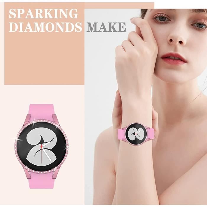 4 couleurs compatible avec Samsung Galaxy Watch 4 40 mm avec