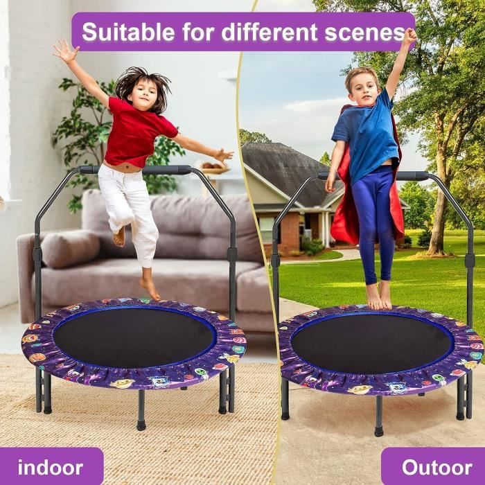 Mini Trampoline d'intérieur et d'extérieur pour enfants, avec