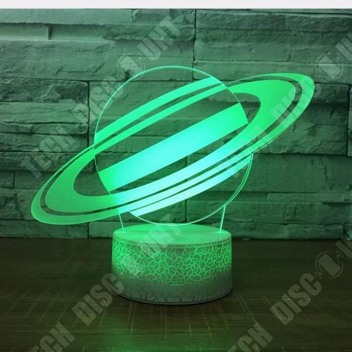 TD® LED Veilleuse 3D petite lampe de table chambre lampe de chevet