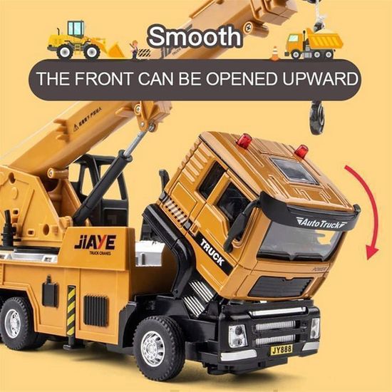 Véhicule Chantier Jouet Enfant Véhicule de Construction Camion avec