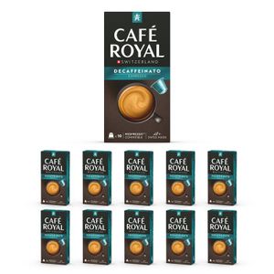 Lot De 5 Boîtes De Capsules Nespresso Vertuo - Noir Et Violet - Neuves