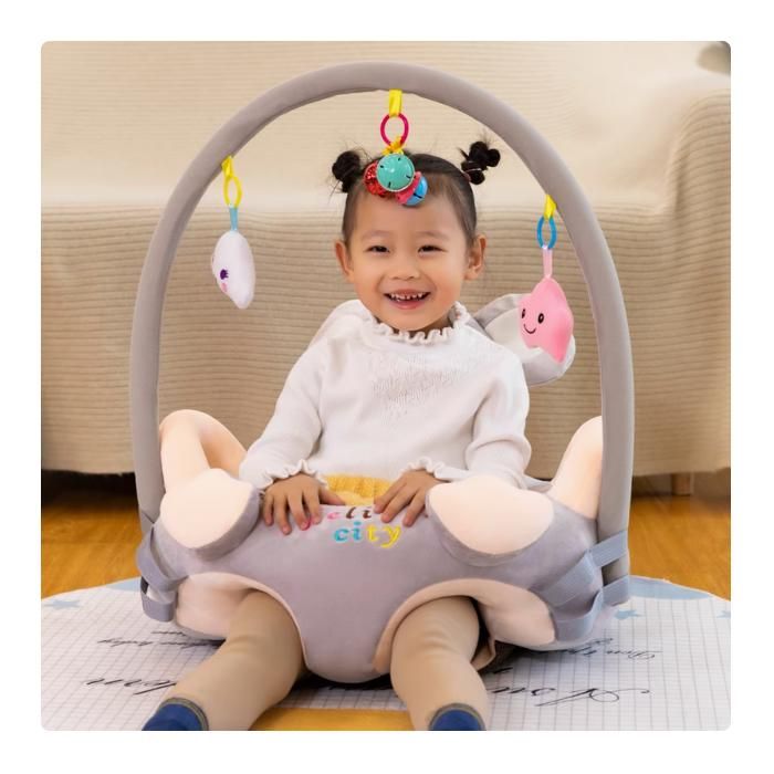 Housse De Siège D'apprentissage Pour Bébé En Forme D'animal - Douce, Respirante, Pour Apprendre à S'asseoir - 8