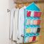 16 Poches Sac Degagee Sur Portes Suspendues Chaussures Rack Cintre