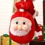 PÈRE NOËL JIM SHORE NOIR ET OR AVEC LA CANNE