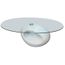Table Basse Table De Salon Avec Dessus De Table En Verre Ovale