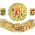 Lot De 55 Cartes Françaises Brillantes - Version Française, Pour Collection Ou Jeu Enfant (non Officiel)