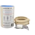 SANIFILTRE S150 + kit montage colonne, filtre anti-odeurs fosse septique diamètre 100, sable-0