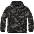Brandit Teddy Coupe-Vent Homme Coupe-vent camouflage sombre-0