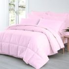 Couette - HOMEROKK PARIS - 140 x 200 cm - 100% Microfibre - 450 g/m² - Rose Pale