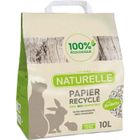 Perlinette - Litière Naturelle Papier Recyclé 100% Éco pour Chat - 10L