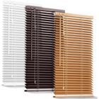 Sol Royal FSC Store vénitien en bois SolDecor JH3 - Aspect Chêne 90x250cm - Lamelles écologiques – Pour Fenêtres et Portes