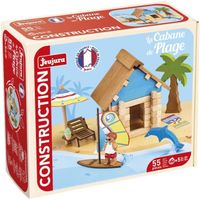 Maisonnette En Bois Jeujura - 85 Pièces - Jeu De Construction - Valisette - À Partir De 5 Ans