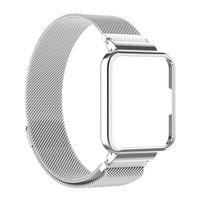 Bracelet de Montre en Acier Inoxydable Couleur Argent pour Redmi Watch 2 Lite