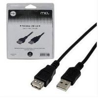MCL Câble USB 2.0 - Type A mâle / femelle - 3m