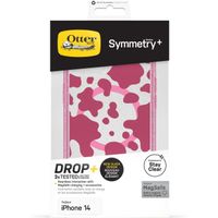 OtterBox Symmetry+ Transparente Coque pour iPhone 14/iPhone 13 pour MagSafe,Antichoc,Anti-Chute,Fine,supporte 3 x Plus de Chutes 