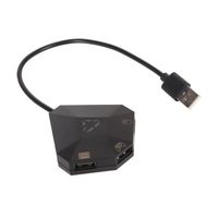 SALUTUYA Adaptateur clavier-souris Adaptateur clavier et souris pour Switch, convertisseur Plug and Play pour , , PS3, jeux pack