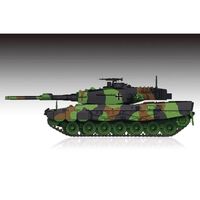 Maquette de char - Trumpeter - Leopard2A4 MBT - 1/72 - 50 pièces - Blanc
