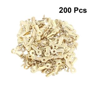 Durci Photo PINS 22 mm Laiton Ongles Punaises Crochets Cadres Toile Tête de broche