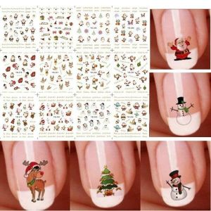 Stickers Autocollants Ongles Noel