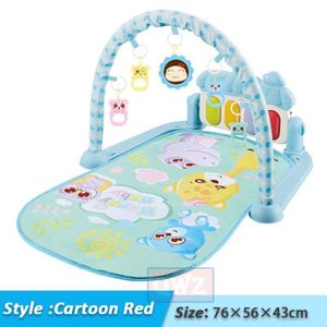 Tapis d/'éveil et de jeux Jouets Amovibles Garçons et Filles Luchild Tapis de jeux et d/'éveil pour Bébé Blue 3-en-1 Piano tapis d/'éveil musical pour bébé