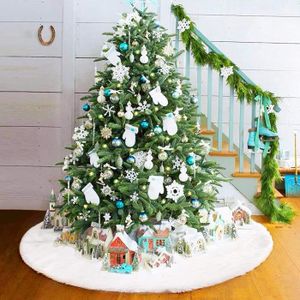 Noël Jupe Robe Couvre Pied Arbre Sapin Bord Ondulé Tablier Art Décor Maison Mode Noël Jupe Robe Couvre Pied Arbre Sapin Bord Ondulé Tablier Art Décor Maison Mode