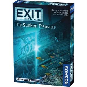 JEU SOCIÉTÉ - PLATEAU Exit: The Sunken Treasure - Level: 2-5 - Unique Es