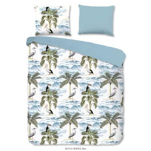 Housse De Couette Coton Lin Unie Ou A Motifs Cdiscount Com